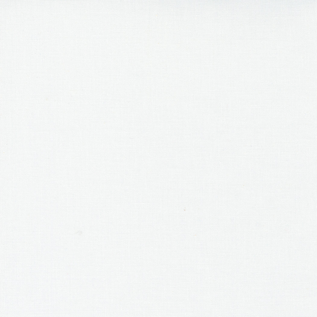 Moda Bella Solid in White Bleached - Premium Quilting Cotton