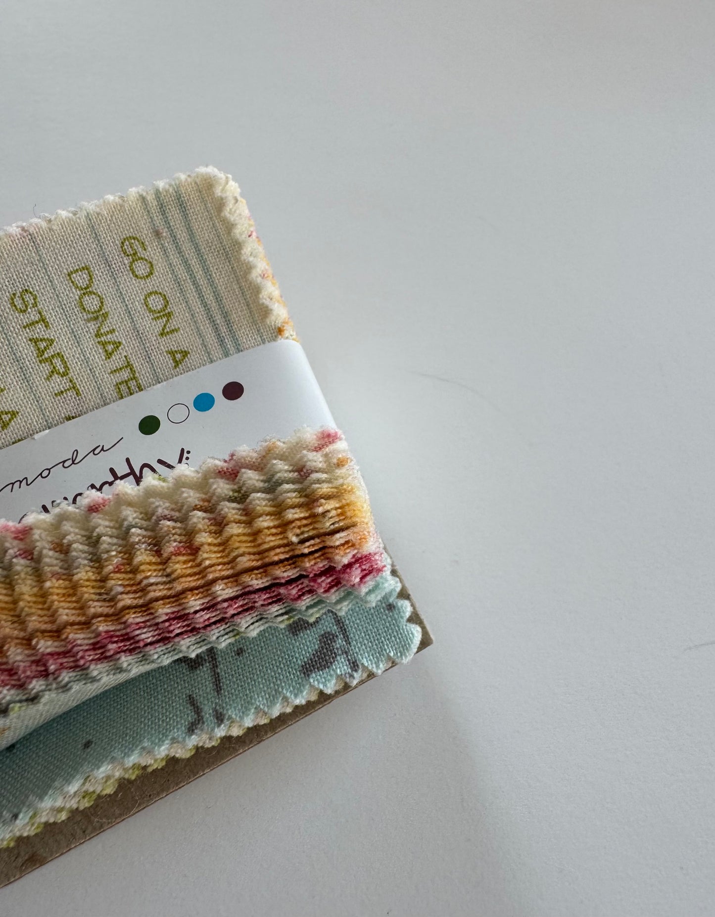 Noteworthy Mini Charm Pack - Sweetwater for Moda Fabrics (Rare, OOP)