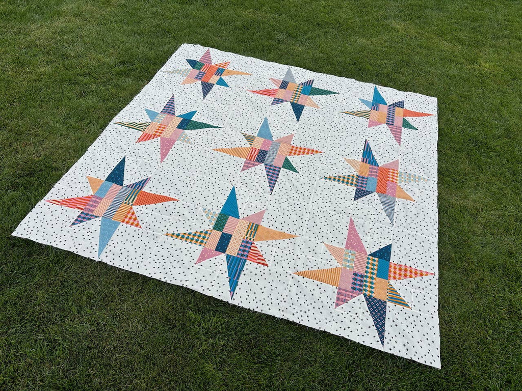 *NEW PATTERN* Family Stars Quilt Pattern - Printed