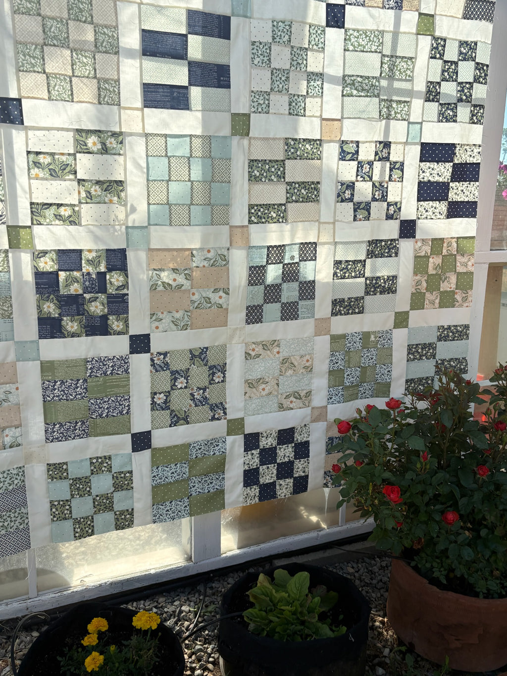 True Love Short & Long Quilt Kit- Throw Size | Moda Fabrics | Free Pattern