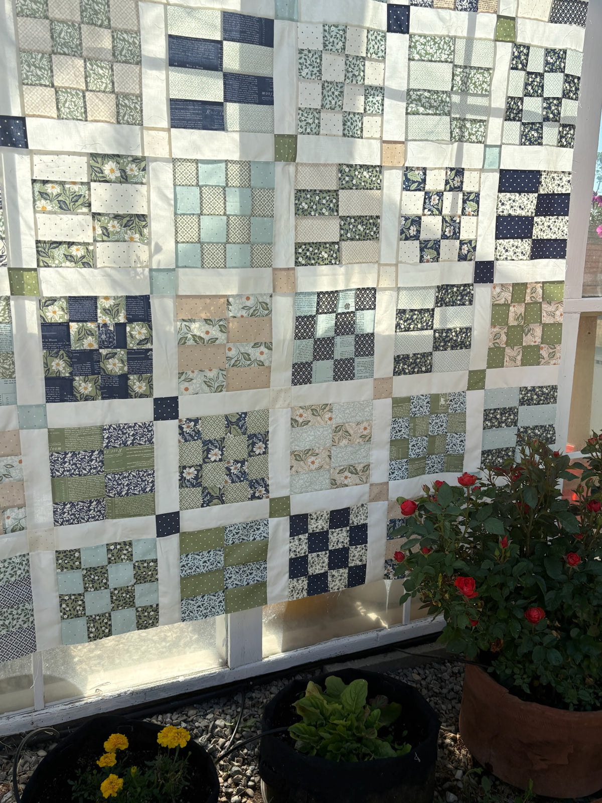 True Love Short & Long Quilt Kit- Throw Size | Moda Fabrics | Free Pattern