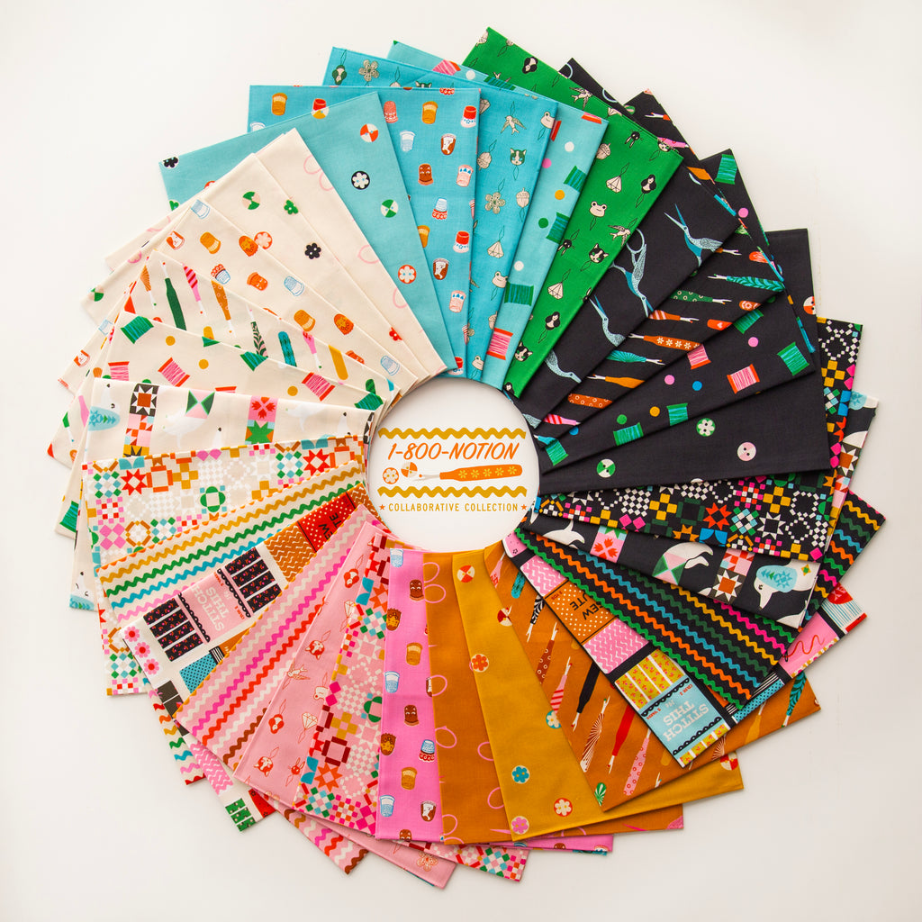 NEW 1-800 Notion Fat Quarter Bundle (29pc) | Ruby Star Society