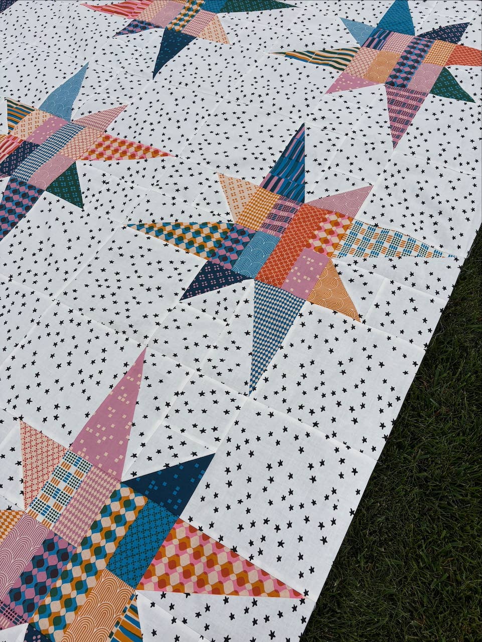 *NEW PATTERN* Family Stars Quilt Pattern - Printed