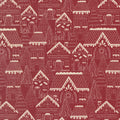 Gingerbread Lane Landscape in Cranberry | Kiley's Quilt Room