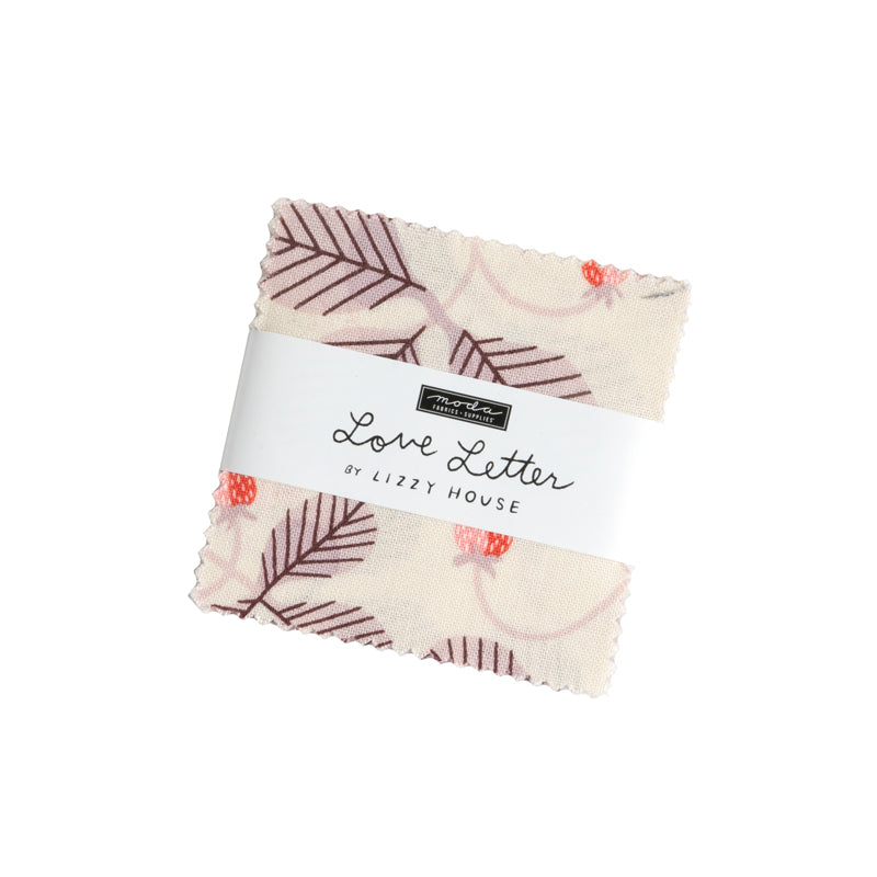 Love Letter Mini Charm Pack - 2.5” Squares by Lizzy House for Moda