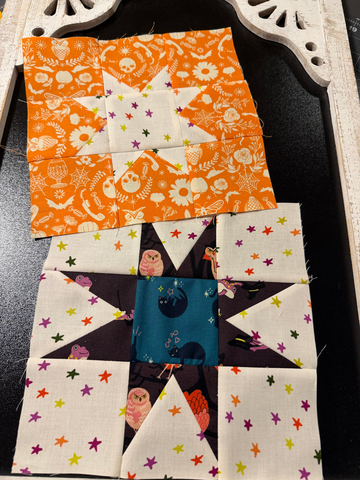 Starry Patch Quilt Kit- Large Throw | Freaky Familiars | Ruby Star Society | Quilt Cakes