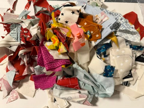 Tiny Bits Mystery Scrap Bag - 1lb Mixed Designer Cotton