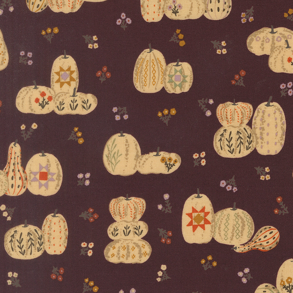 Windfall Pumpkin Patches in Merlot | Fancy That Design House | Moda