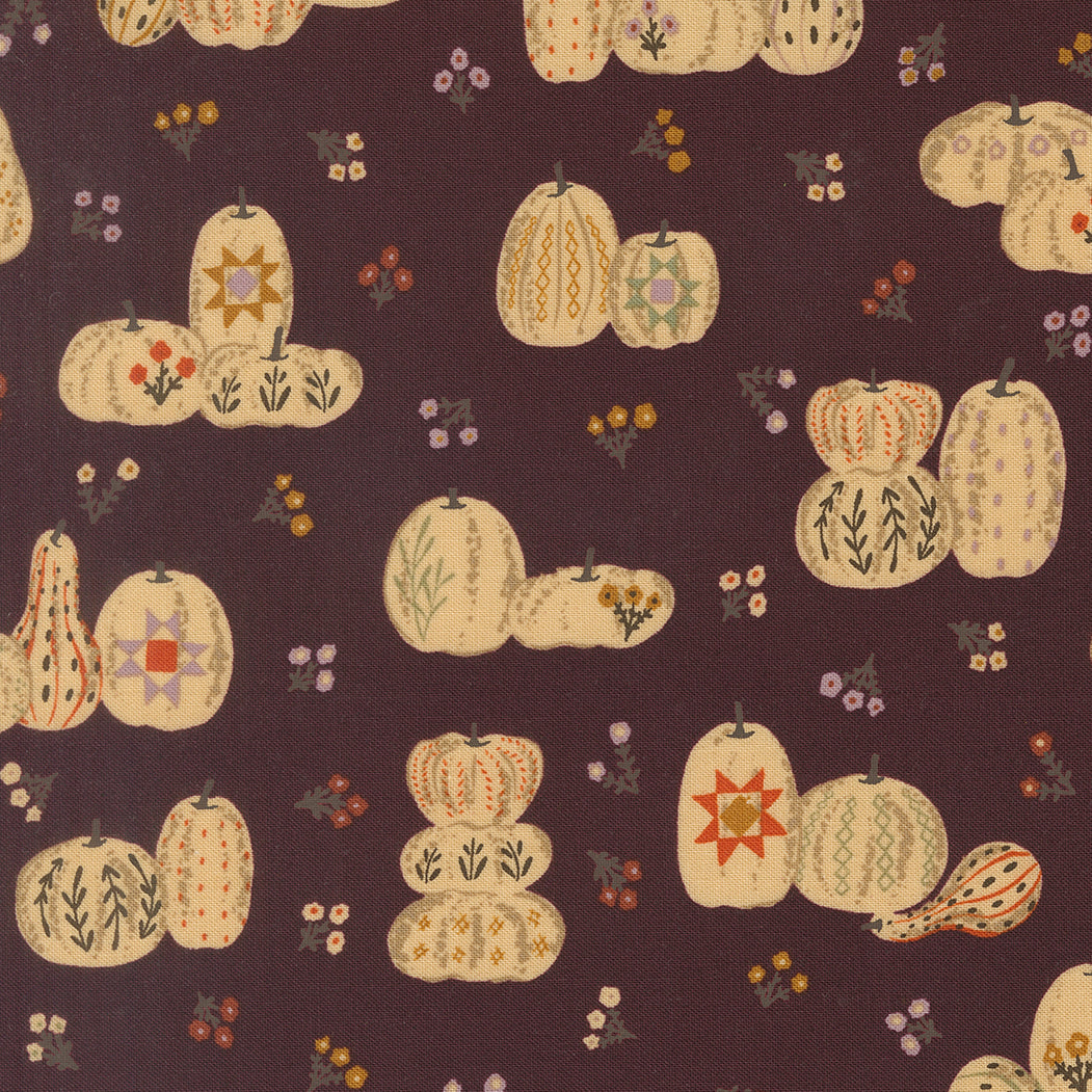 Windfall Pumpkin Patches in Merlot | Fancy That Design House | Moda