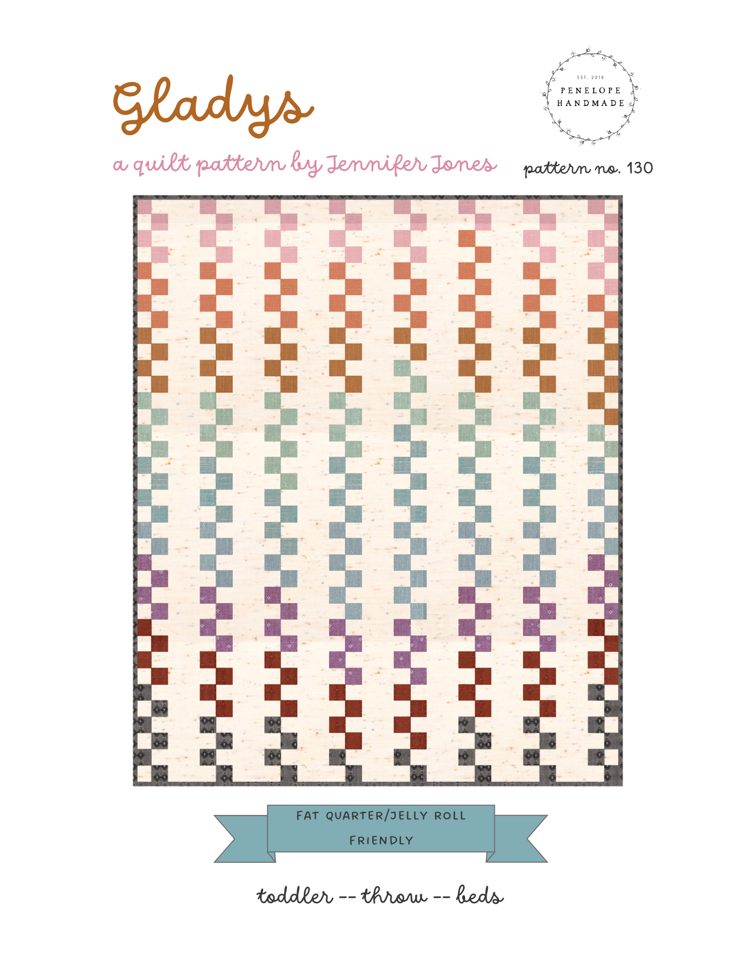Best Day Ever Gladys Quilt Kit (Full/Queen)- Penelope Handmade |Ruby Star Society