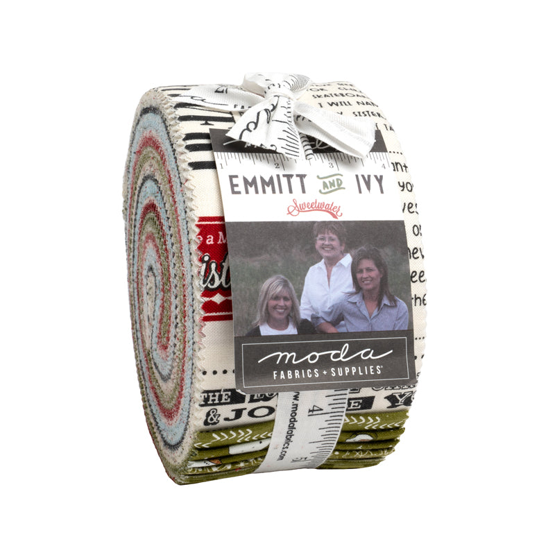 Emmitt and Ivy Jelly Roll - Moda Fabric by Sweetwater
