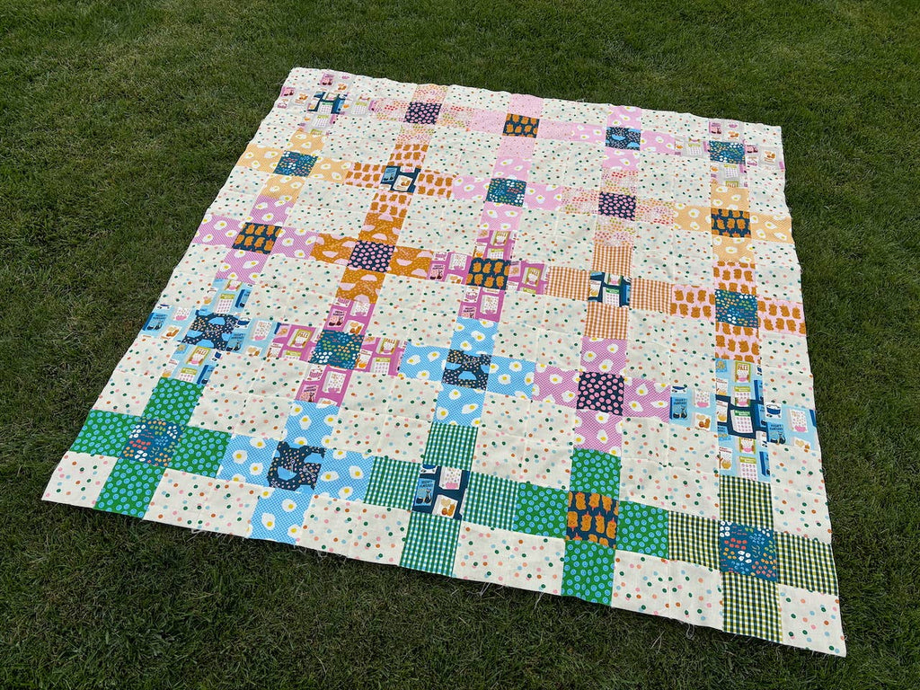 *NEW PATTERN* Layer Cake Nine Patch Quilt Pattern - Printed