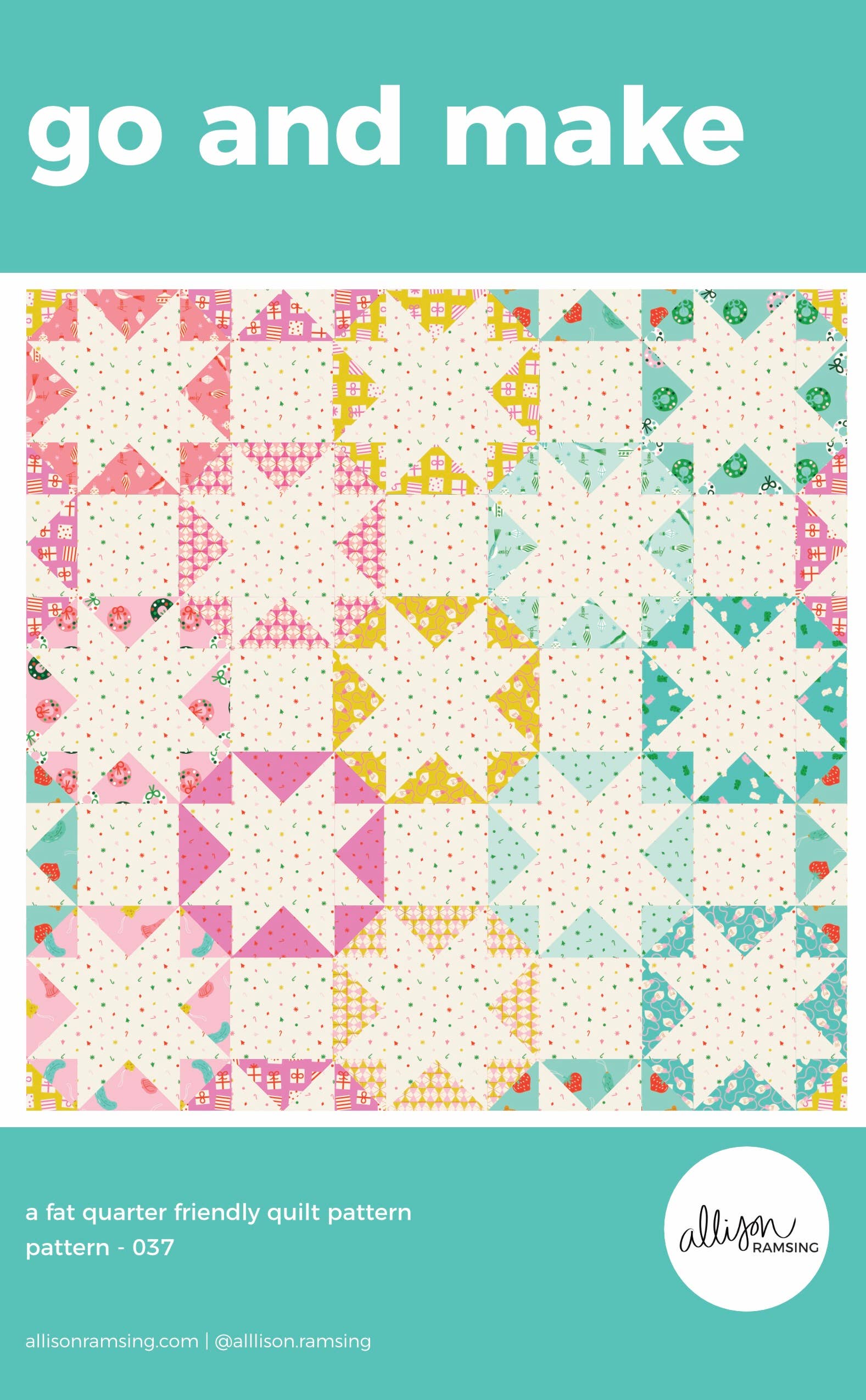 *NEW PATTERN* Go and Make Quilt Pattern - Printed