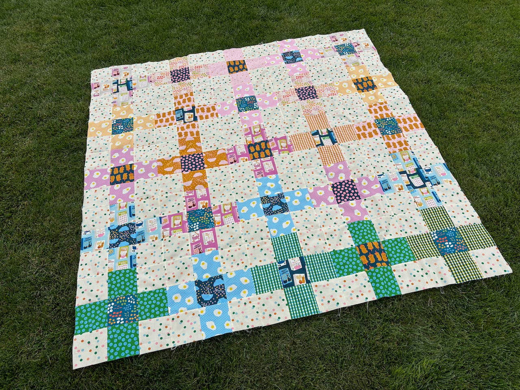 *NEW PATTERN* Layer Cake Nine Patch Quilt Pattern - Printed