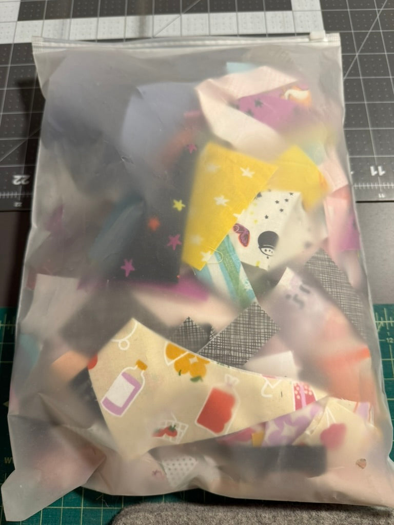 Ruby Star Society Scrap Small Bits- 10oz Assorted Designer Fabric