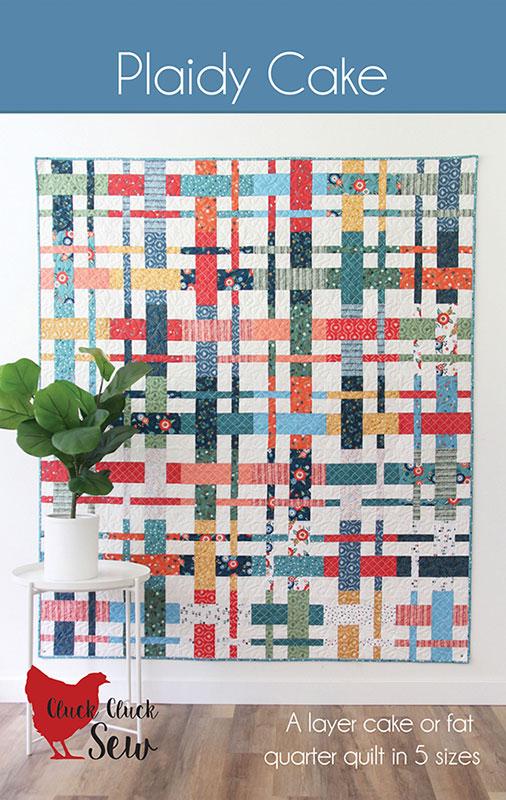 Plaidy Cakes Quilt Kit- Gingerbread Lane | Moda Fabrics | Cluck Cluck Sew