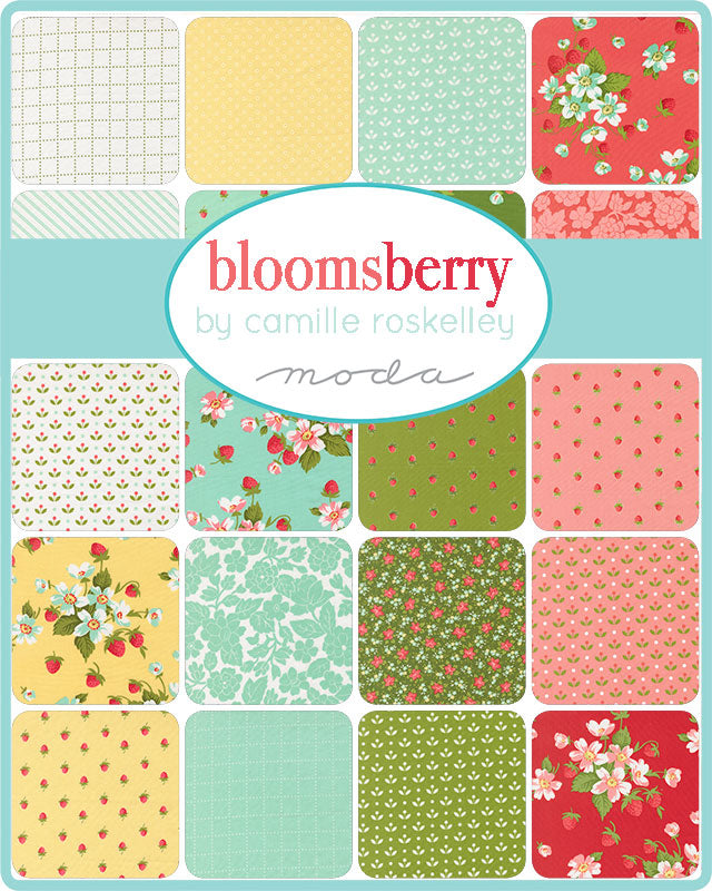 SAMPLE SPREE Bloomsberry Fat Eighth Bundle | Camille Roskelly | Moda Fabrics