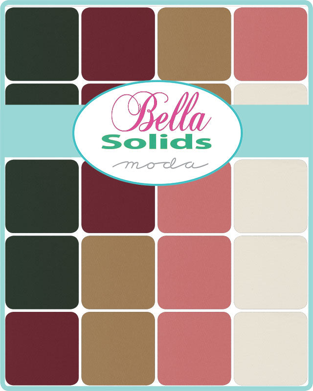 Bella Solid in Burgundy (9900 18) | Moda Fabrics