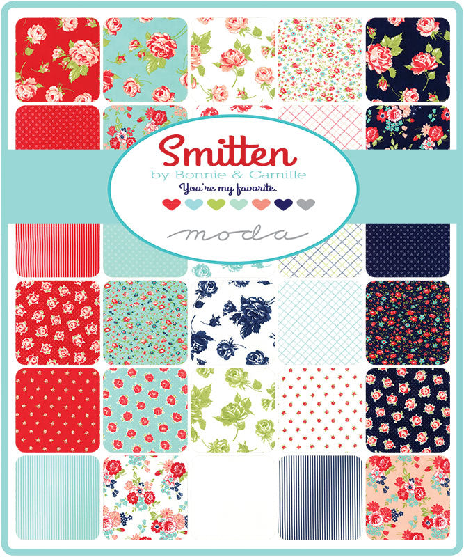 Smitten Layer Cake - Bonnie and Camille for Moda Fabrics (Rare, Out of Print)