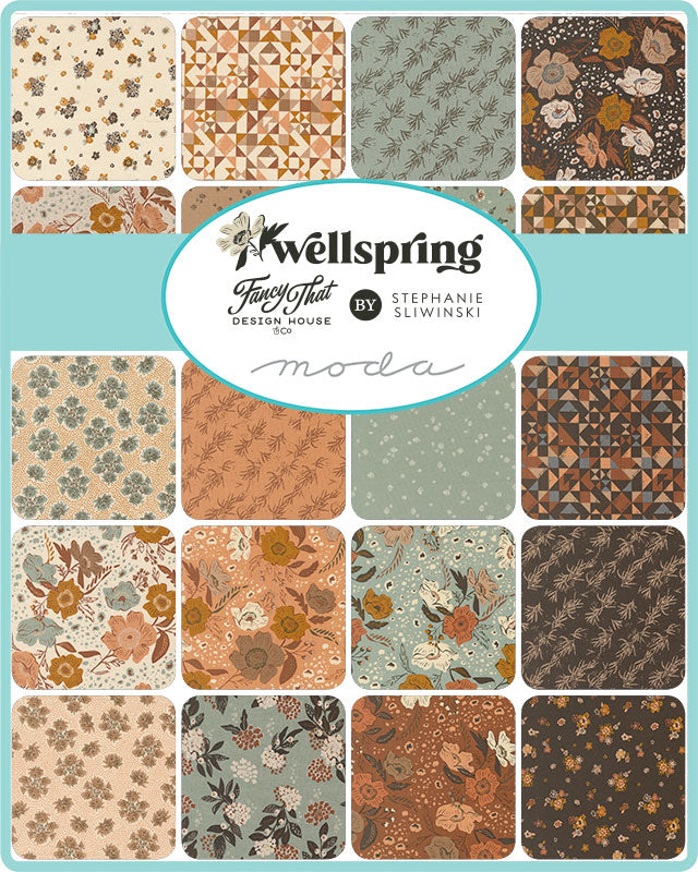 Wellspring Panel in Eggshell | Moda Fabrics
