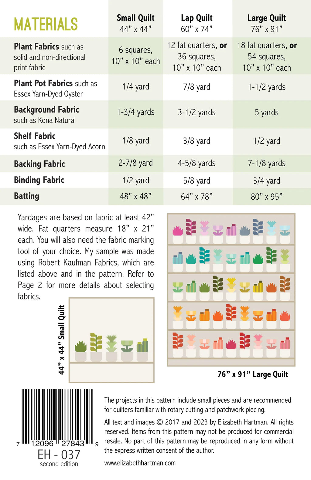 Greenhouse Printed Pattern- Elizabeth Hartman