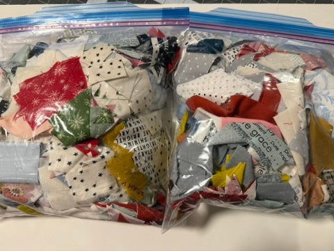 Tiny Bits Mystery Scrap Bag - 1lb Mixed Designer Cotton