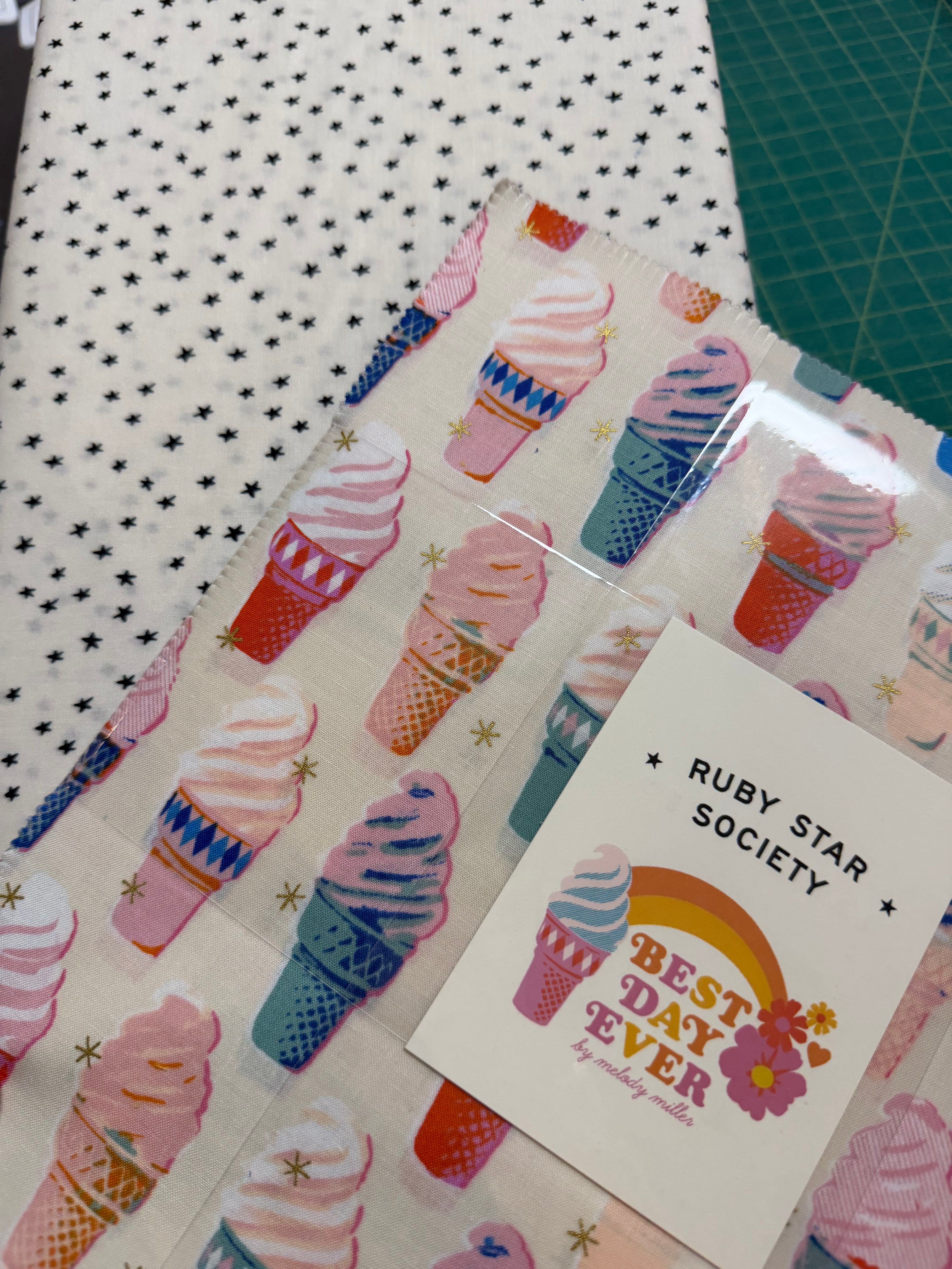 Best Day Ever Layer Cake Nine-Patch Quilt Kit – 68” x 68” (Ruby Star Society)