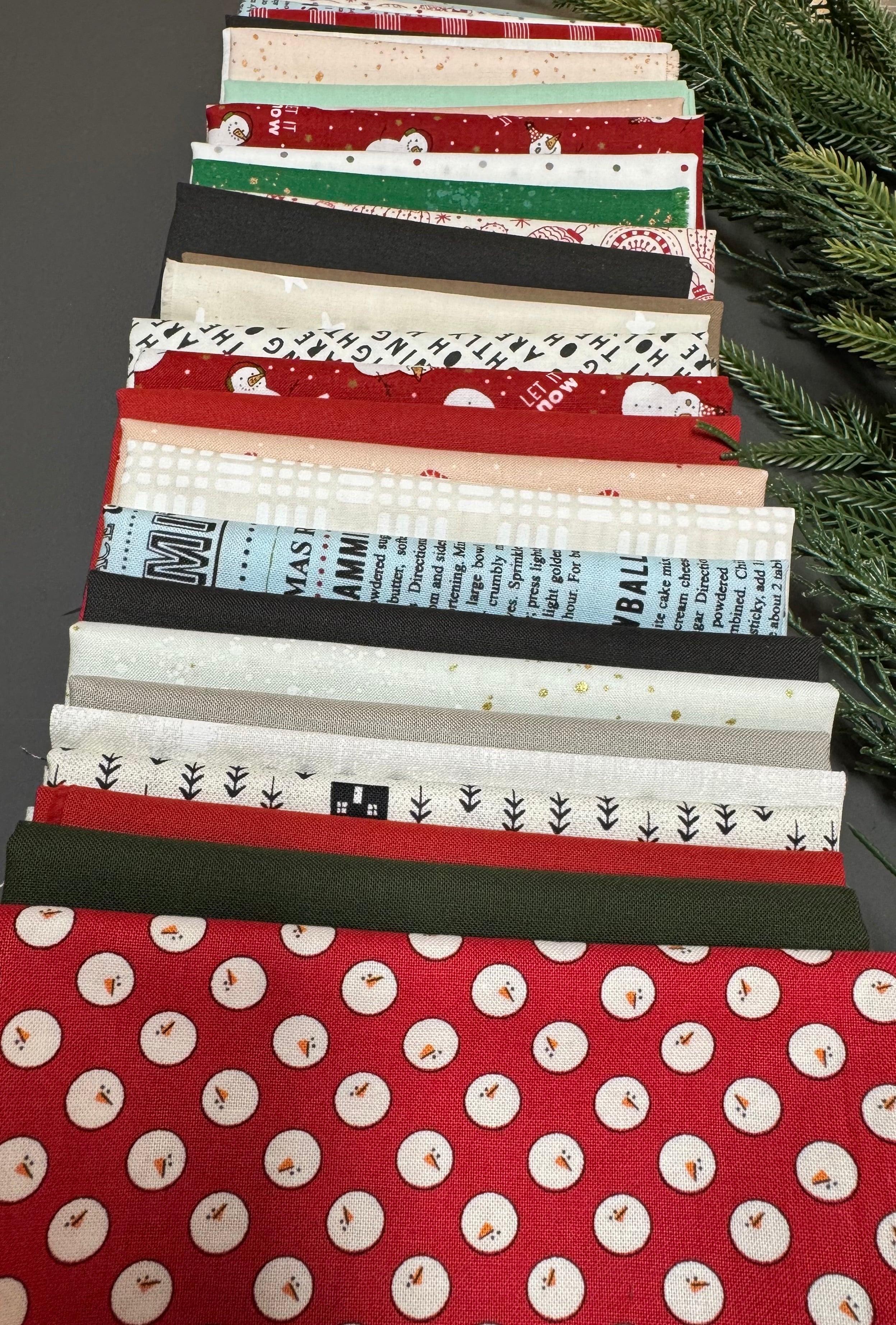 Show and Tell Christmas Quilt Kit- Small (45” x 57”)