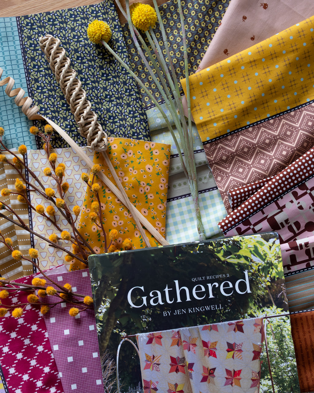 NEW Gathered Lollies Dessert Roll | Jen Kingwell | Moda Fabrics