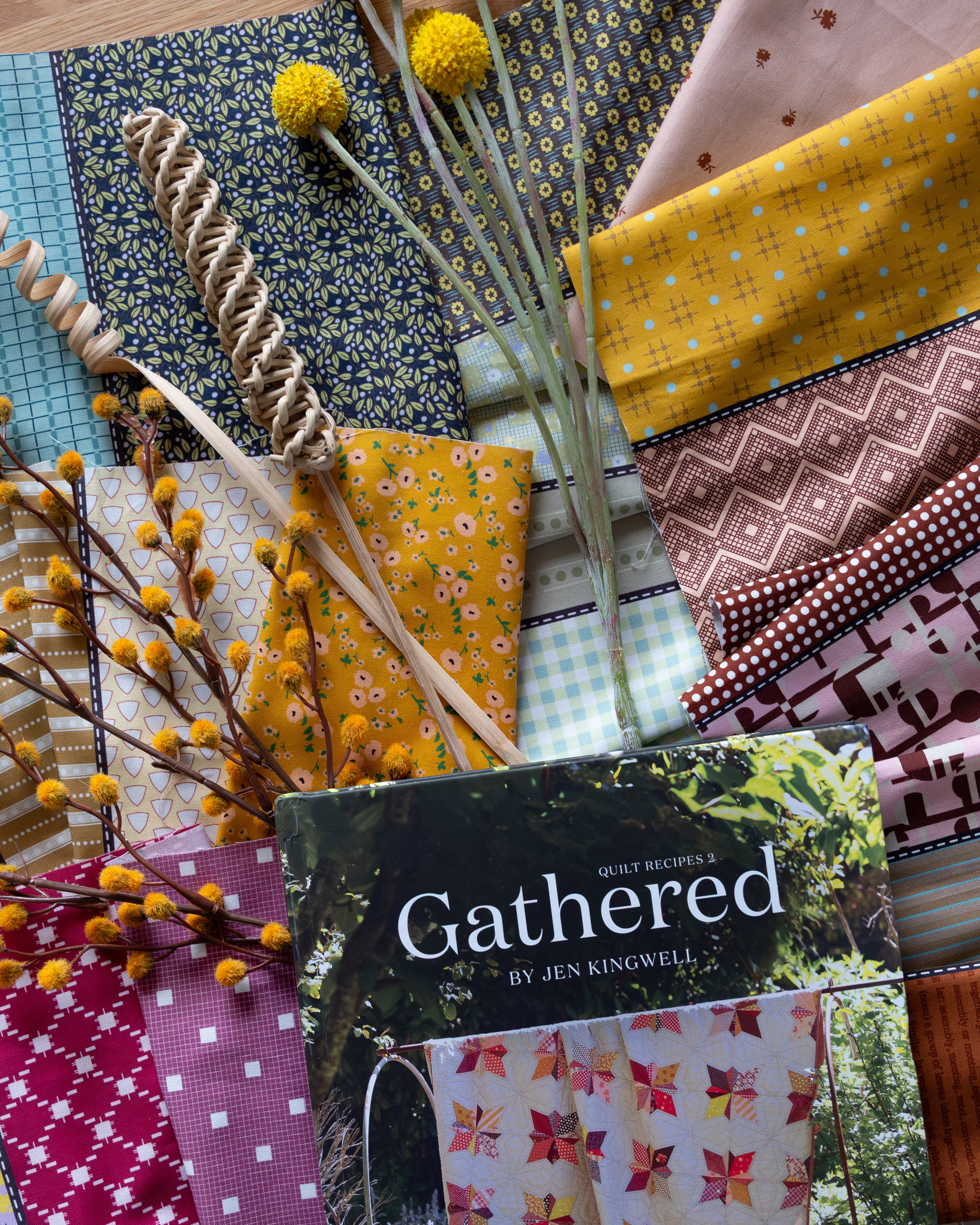 NEW Gathered Lollies Dessert Roll | Jen Kingwell | Moda Fabrics