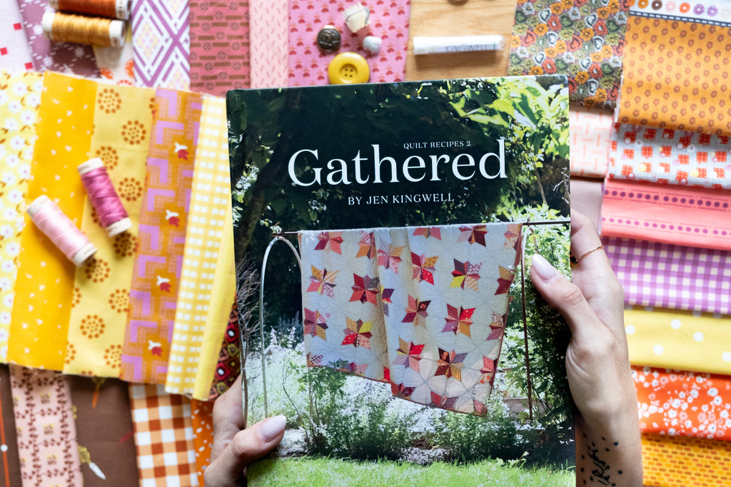 Gathered Quilt Recipes 2 Book by Jen Kingwell | Moda Fabrics