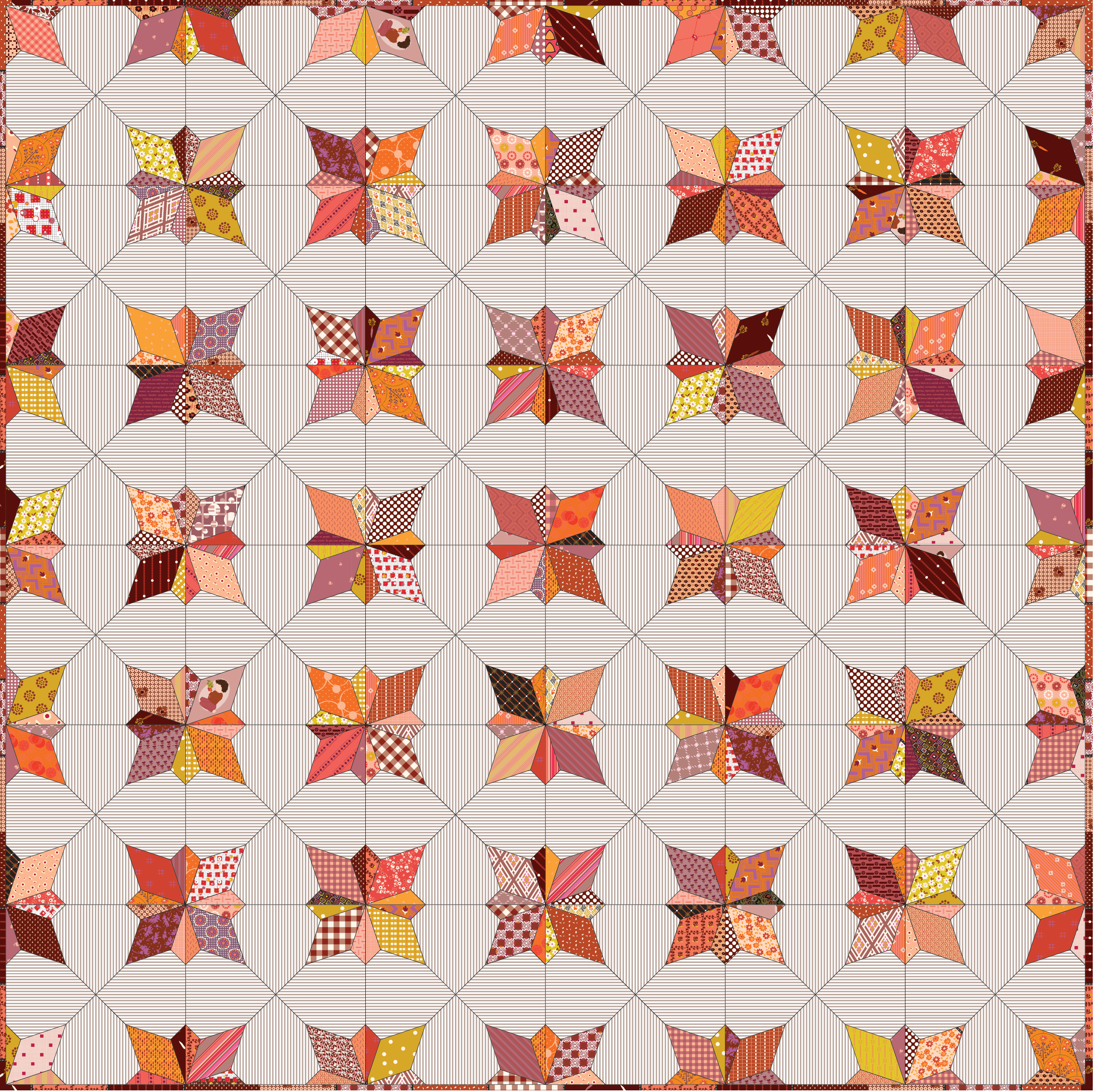 Gathered Quilt Recipes 2 Book by Jen Kingwell | Moda Fabrics