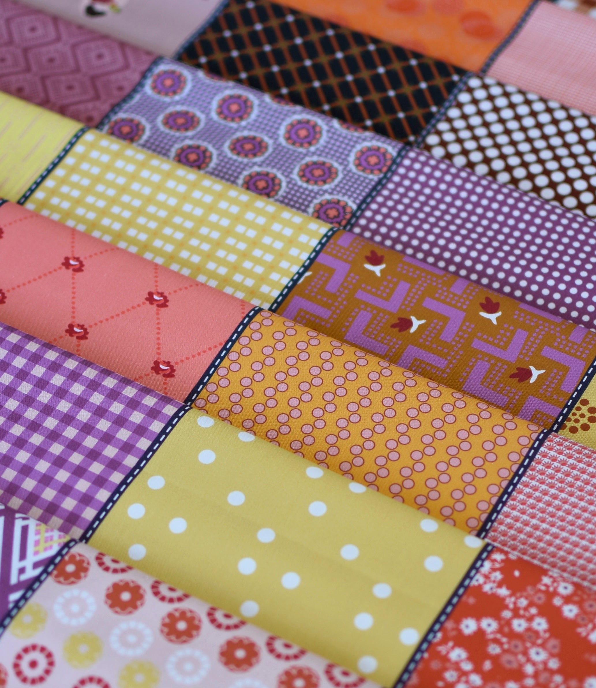 NEW Gathered Lollies Dessert Roll | Jen Kingwell | Moda Fabrics