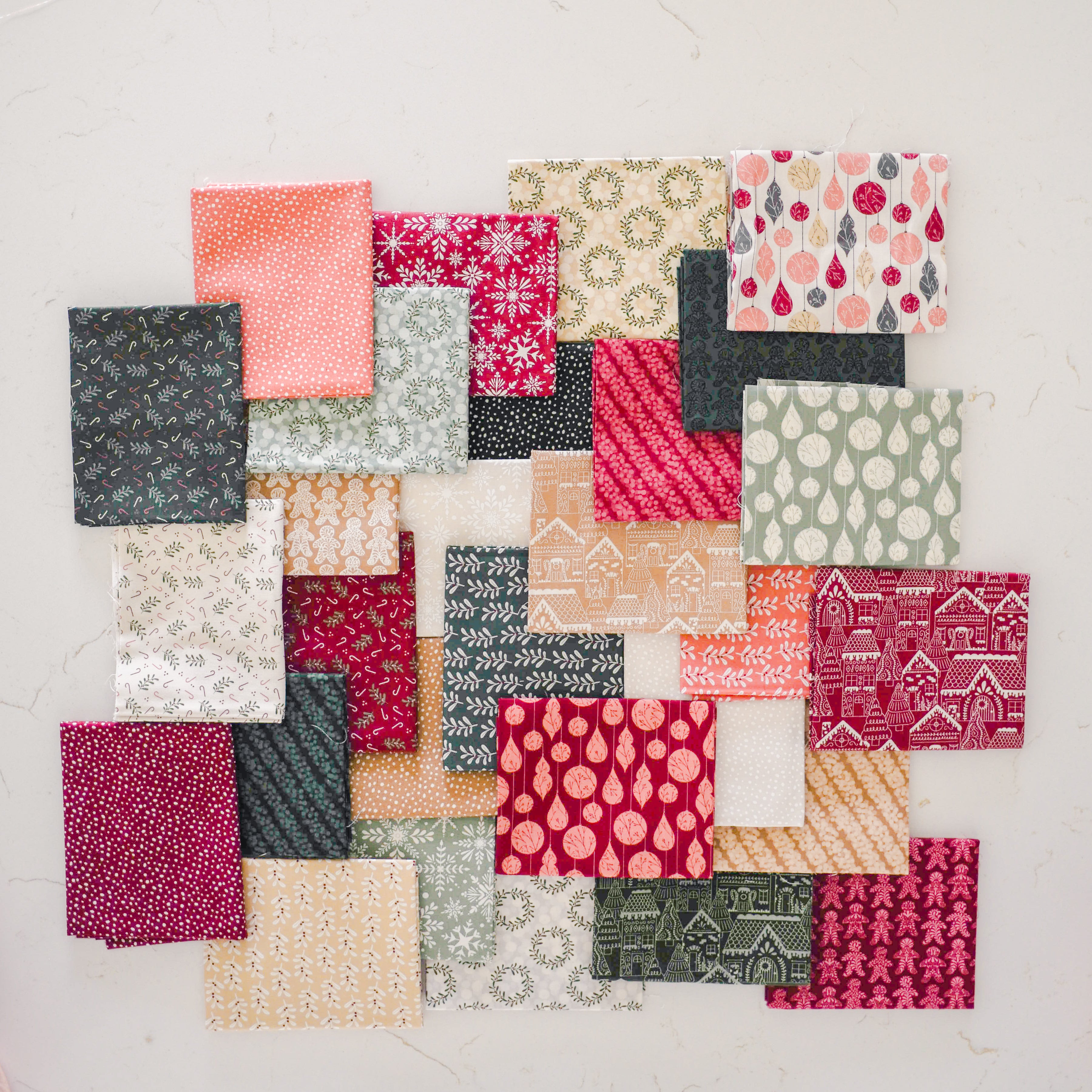 Wrapped Quilt Kit- Gingerbread Lane | Kiley's Quilt Room