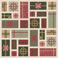 Wrapped Quilt Kit- Gingerbread Lane | Kiley's Quilt Room