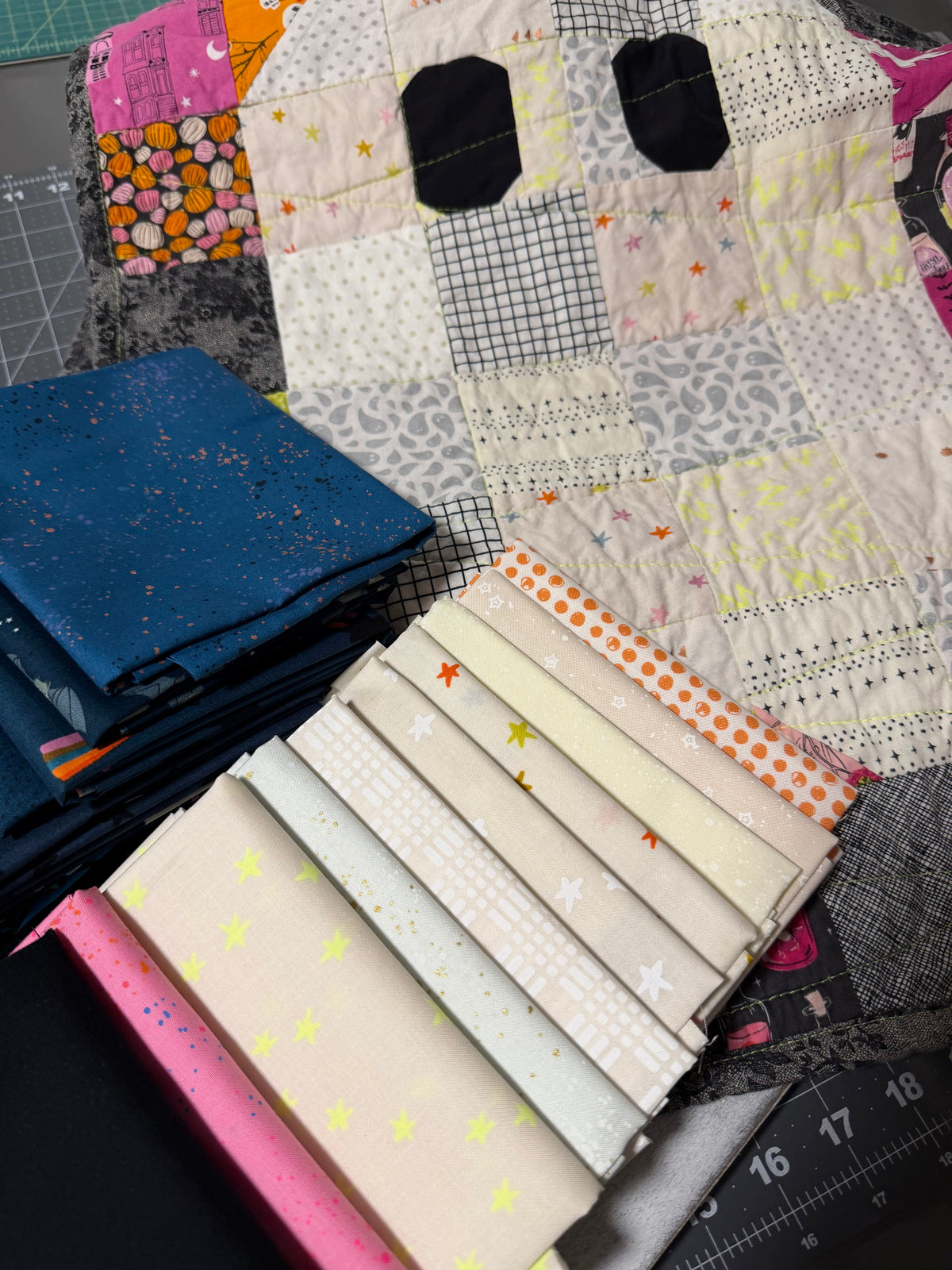 Twilight Ghost Party Quilt Kit | Ruby Star Society| Woolly Petals