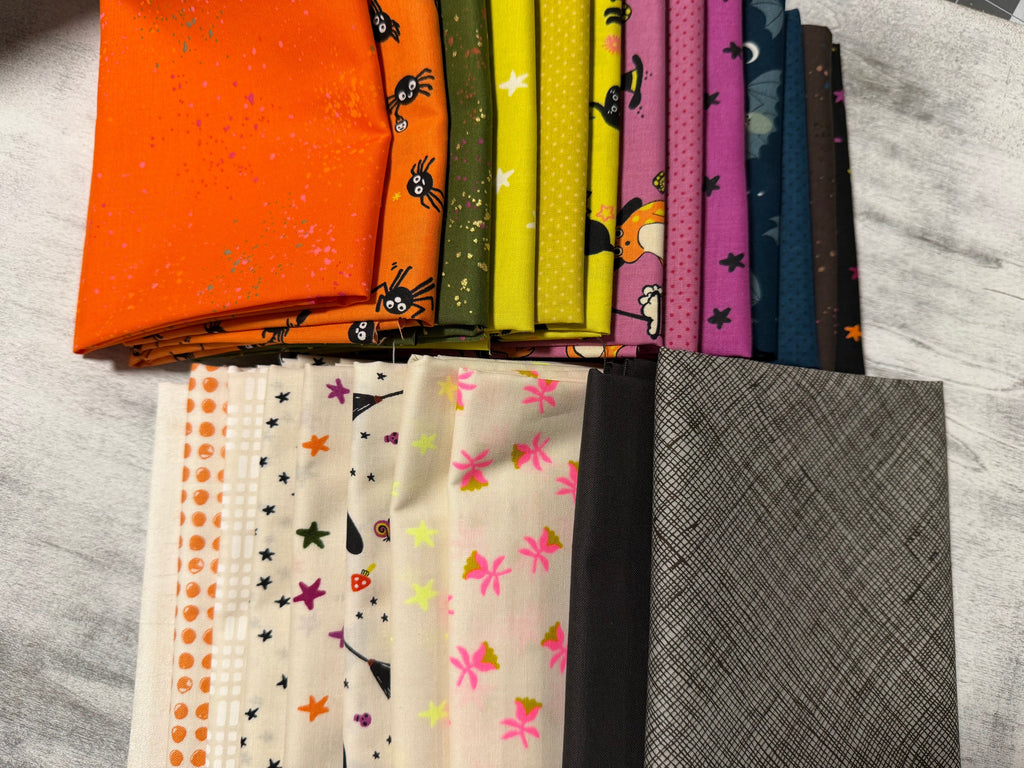 Freaky Familiars Ghost Party Quilt Kit | Ruby Star Society| Woolly Petals