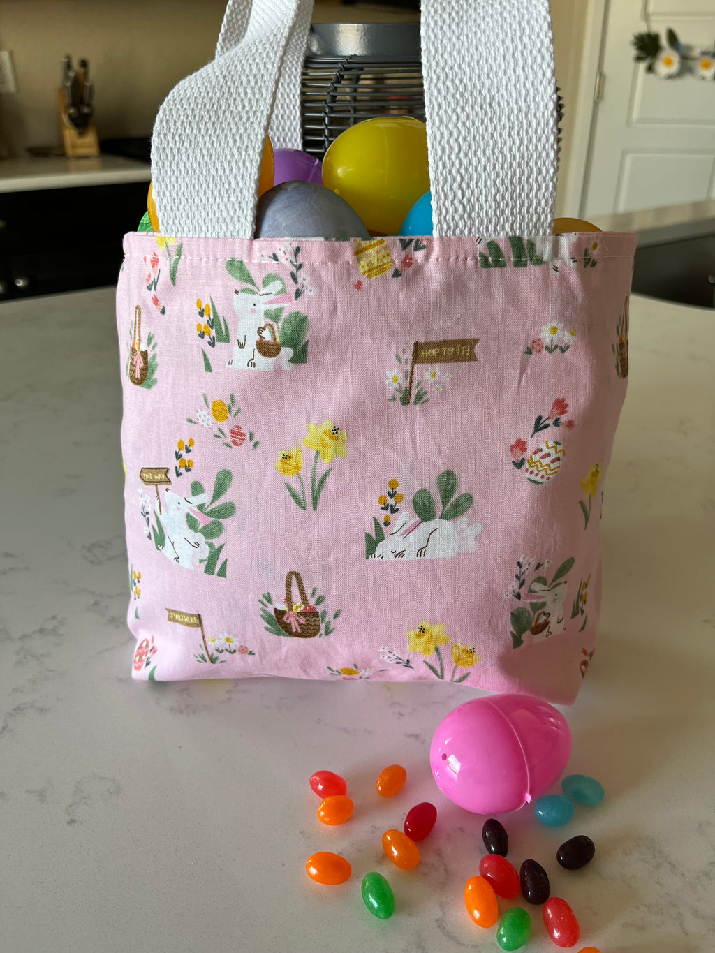 Easter Tote- Light Pink