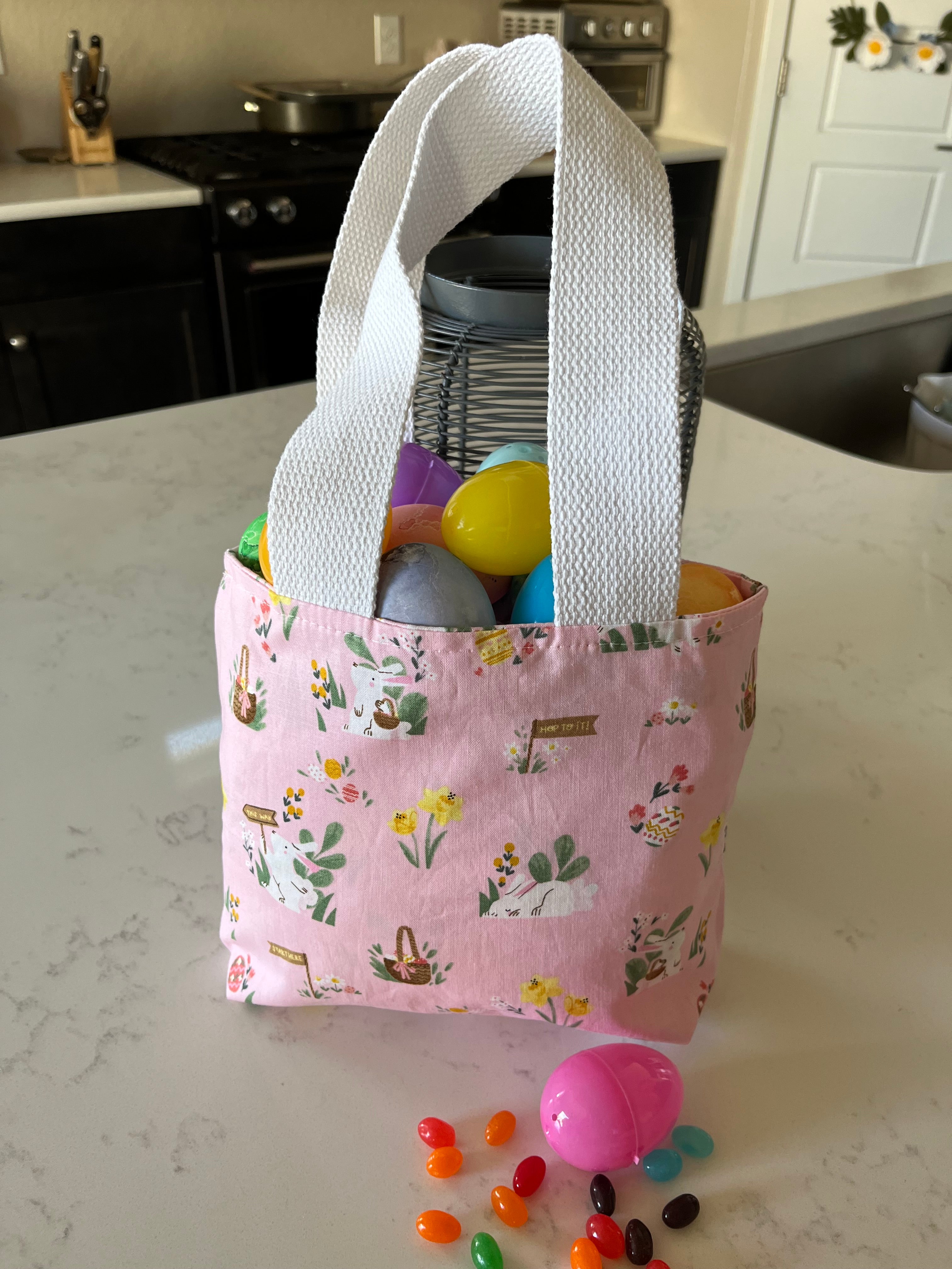 Easter Tote- Light Pink