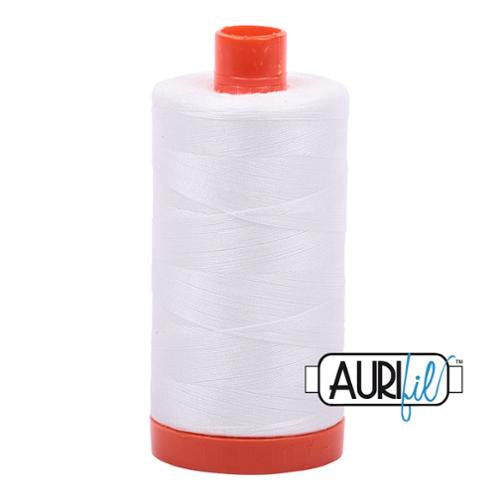 Aurifil Thread - 50wt Natural White 2021