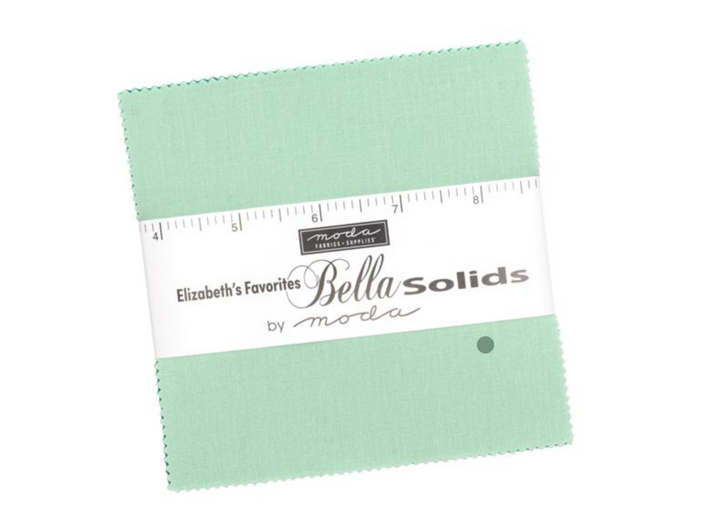 Bella Solids Charm Pack- Elizabeth’s Favorites for Moda