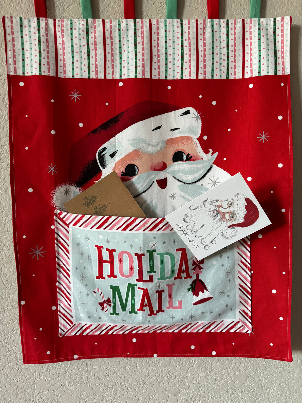 Twas' Mail Bag Panel - Jill Howarth for Riley Blake Designs