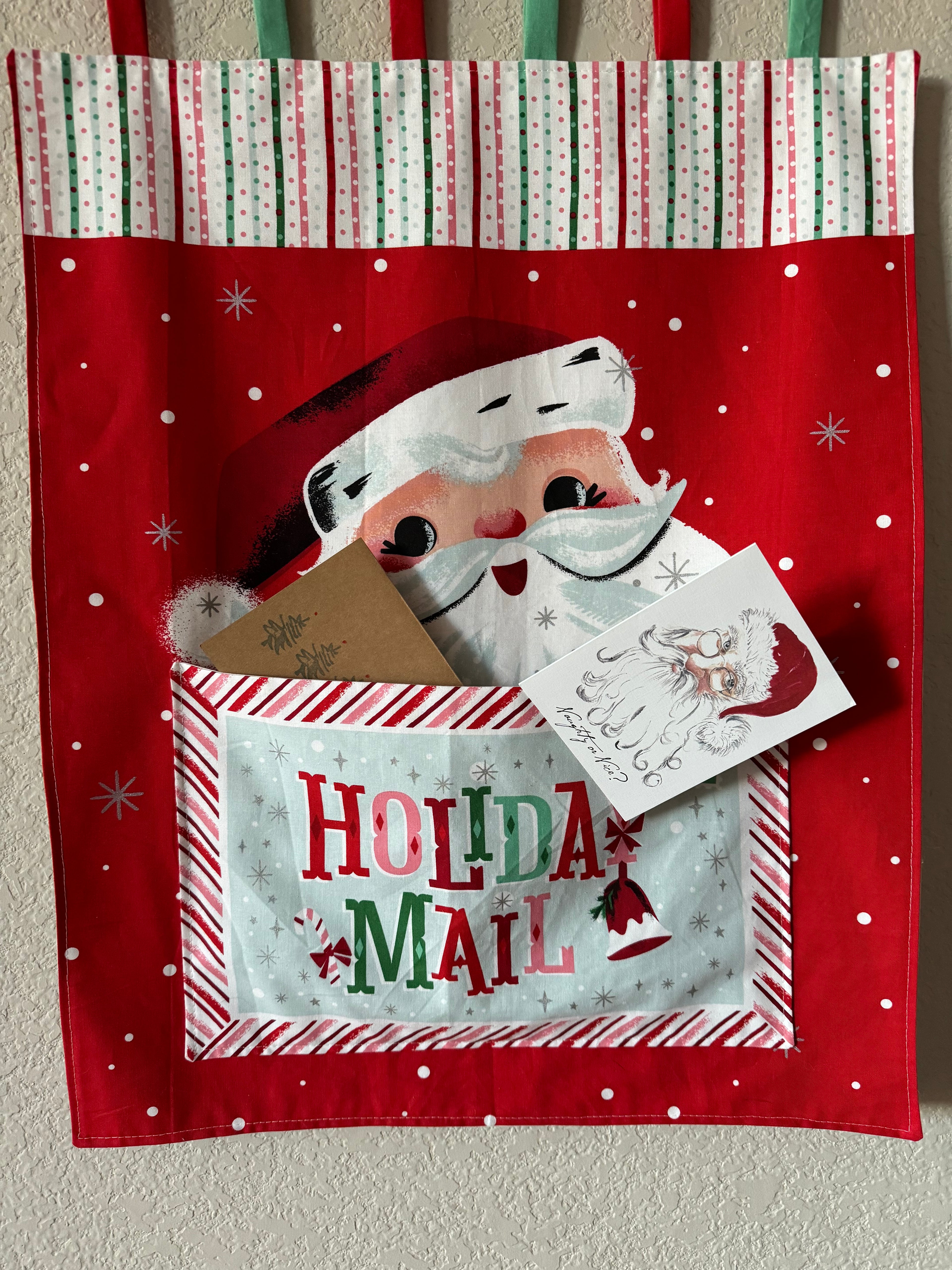 Twas' Mail Bag Panel - Jill Howarth for Riley Blake Designs