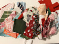 Christmas Mixed Scrap Bag- 15.2oz Holiday Fabric Bundle (Designer Scraps)