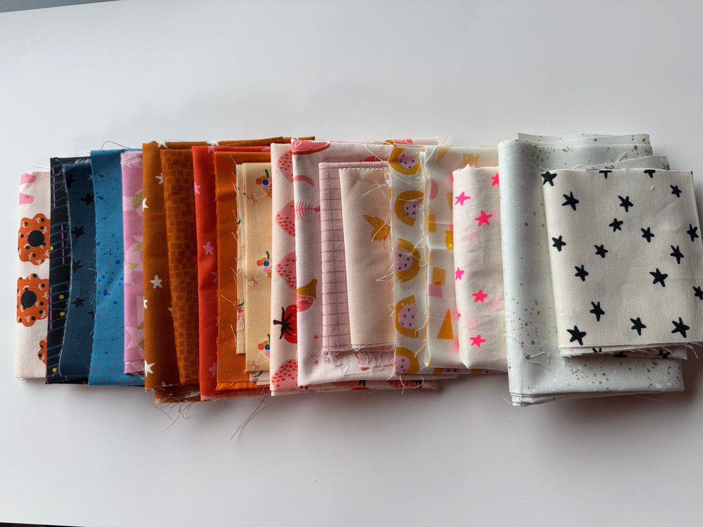 Ruby Star Society Scrap Pack- 10oz Assorted Designer Fabric Cuts