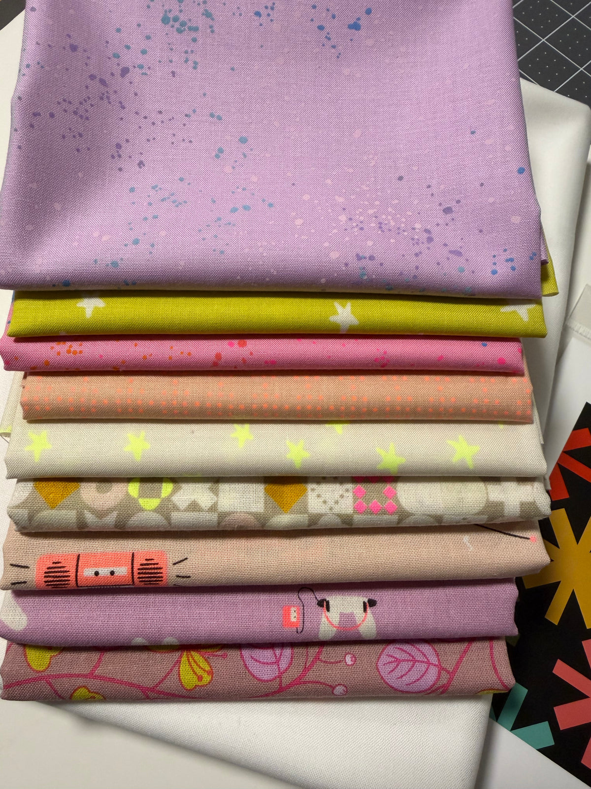 Lofi Asterisks Quilt Kit | Ruby Star Society| Modern Handcraft
