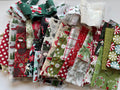 Christmas Mixed Scrap Pack- 14.8oz Holiday Fabric Bundle (Designer Scraps)