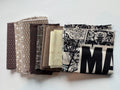 Sandy Beach Scrap Pack - 5.3 oz Tan & Brown Designer Fabric Bundle