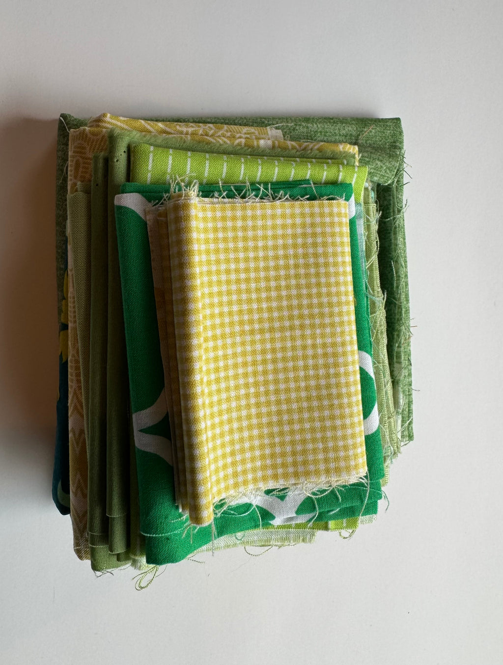 Fresh Cut Grass Scrap Pack - 11.3 oz Green Designer Fabric Bundle
