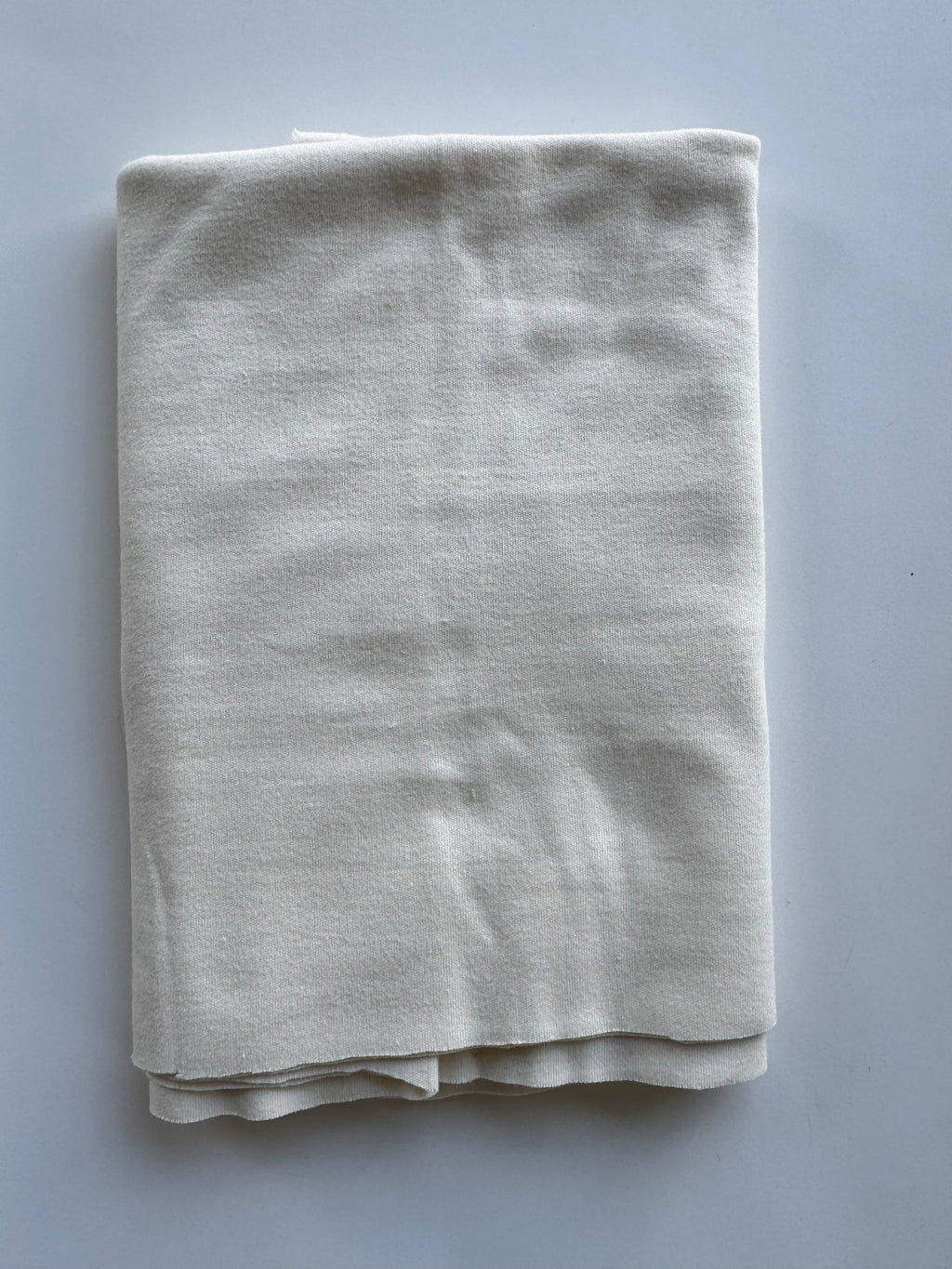 Off-White Cotton Jersey Knit - Half Yard